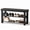 Black, variant on Gianna 19.7 Inch Shoe Rack Bench, 3 Tier Bamboo Shoe Organizer, Entryway Storage Bench with Seat, Sturdy Shoe Shelf for Living Room, Bathroom, Black