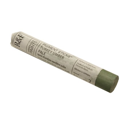 UPC: 0836943008489 | R&F Handmade Paints Pigment Stick  38ml  Turkey Umber Pale