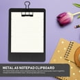 thumbnail image 3 of 1 Pce A5 Presse-Papier en Acier Inoxydable Support de Papier Menu, 3 of 6