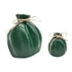 thumbnail image 4 of Lucky Blessing Bag Jarrón Resin Purse Vase Multifunción Decoración de decoración (verde), 4 of 6