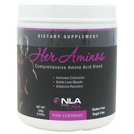 NLA For Her Her Aminos, Pink Lemonade, 30 CT
