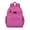 Rose-red-1, variant on Blossom Floral Print Durable School Backpack for Commuters