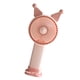 thumbnail image 3 of Mini ventilador de mano con carga USB, ventilador a batería, ventilador eléctrico de dibujos animados para el hogar, la escuela, la oficina, rosa, 3 of 10