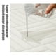 thumbnail image 4 of Alfombra de baño antideslizante de terciopelo blanco, 40*60cm, absorbente, antideslizante, lavable a máquina, 4 of 8