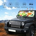 thumbnail image 5 of Kdxio Vegetables2 Print Front Windshield Sun Shade,Folding Auto Sunshade for Car Truck SUV-Medium, 5 of 7