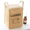 thumbnail image 4 of Lino Almacenamiento De Baño Bolsa De Lavandería Gabinete Ropa Interior Calcetines Canasta De Ropa Macarena Cesta de almacenamiento, 4 of 7