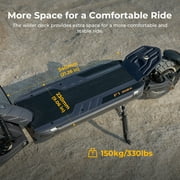 Ausom F1 MAX off Road Electric Scooter for Adults, 1400W Dual Motor, 62 Miles Range, 45 mph Speed, 72% Uphill, E-ABS & Hydraulic Brakes, NFC Lock, Foldable E-Scooter with Lightings