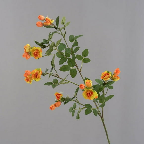 LSLJS Artificial Flowers Long Small Roses Modern Living Room Decorations Table Flowers Nordic Flower Arrangements Artificial Flower Bouquets