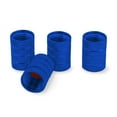 thumbnail image 3 of The Circle Game Tire Rim Wheel Aluminum Valve Stem Caps - Blue, 3 of 3