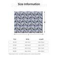 thumbnail image 2 of Throw Blanket for Couch, Police Car Super Soft Fuzzy Comfy Warm Throw Blanket, Cuteness Lightweight Cozy Plush Flannel Blanket & Throws for Sofa and Bed All Season, 2 of 5