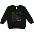 thumbnail image 2 of Inktastic My Aunt in Texas Loves Me Toddler Sweatshirt, 2 of 4