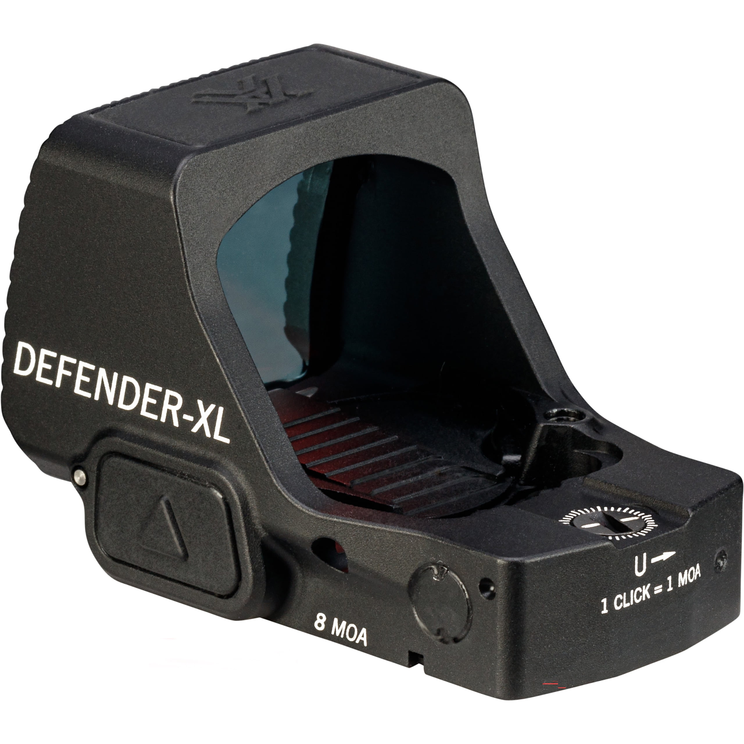 Vortex Defender-XL 1x Red Dot Sight, 8 MOA, Black