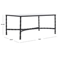 thumbnail image 3 of SAFAVIEH Couture Matilda Glam Metal Coffee Table, Black, 3 of 10