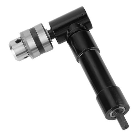 

Agatige Right Angle Adapter 90 Degree Right Angle Chuck Key Drill Adapter Attachment Extension Bit Holder Angle Adapter