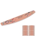 thumbnail image 4 of 20 Pcs Nail File Double Sides Manicure Nail File Washable Reusable Professional Half Moon Fingernail Files Nail Art Tools 150 Grit, 4 of 14
