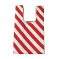 thumbnail image 1 of Striped Lady Top-handle Bags Fashion Knit Wrist Tote Portable for Work (Style 5), 1 of 10