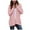 Pink, variant on Ozmmyan Women's Fashion Jacket Cardigan Pocket Medium And Long Term Outwear Long Sleeve Coat