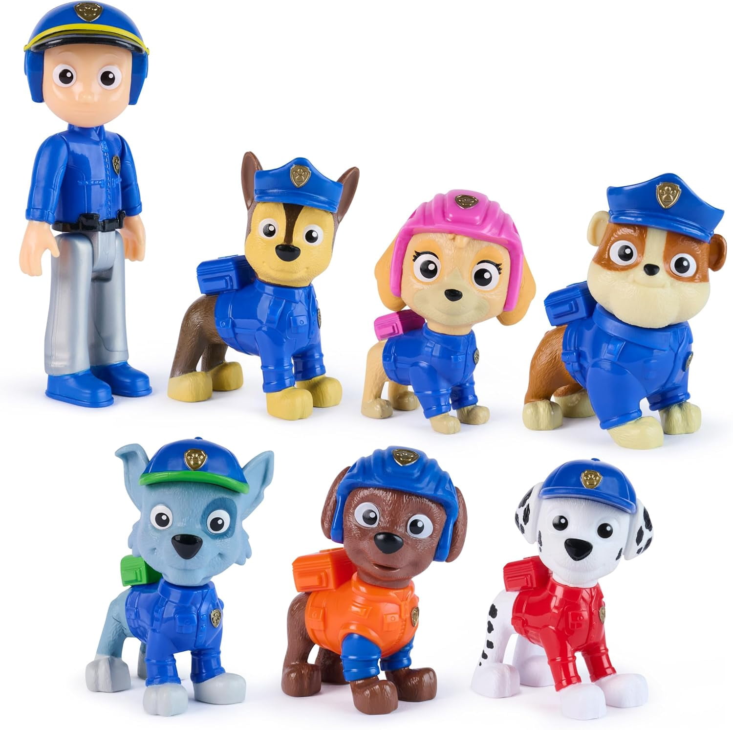 Paw Patrol Action Pack Pups Figure Set, 3pk, Skye, Zuma, Rocky