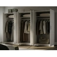 thumbnail image 2 of 100% Solid Wood Urban 6-Door Wardrobe, 2 of 2