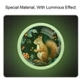 thumbnail image 2 of Squirrel Round Glow-in-the-Dark Cabinet Knobs: Fluorescent Drawer Pulls 4-Pack, Complet– Suitable Kitchen Hardware, 2 of 6