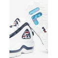 thumbnail image 7 of FILA Men's Grant Hill 2 25th Anniversary Basketball Shoes White/Fila Navy/Fila Red - 1BM01374-125, 7 of 7
