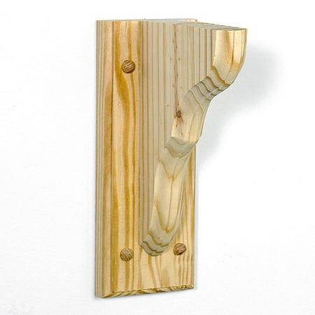 Hampton 6 X 9 Wood Shelf Brackets Unfinished Hampton 6 X 9 Wood Shelf Brackets Unfinished