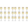 thumbnail image 1 of Copa de Vino de Plástico Transparente Reciclable - Copa de Vino Inastillable - Vasos Desechables Y Reutilizables para Champán, Postre 24 Piezas, 1 of 5