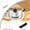 White, variant on Slow Cooker Lid Holder for Cooking, Crock Pot Lid Holder, Hand Free Pot Lid Holders for Kitchen Fits Most Slow Cookers, Stainless Steel Pot Lid Rack with Silicone Sink to Keep Countertop No Mess