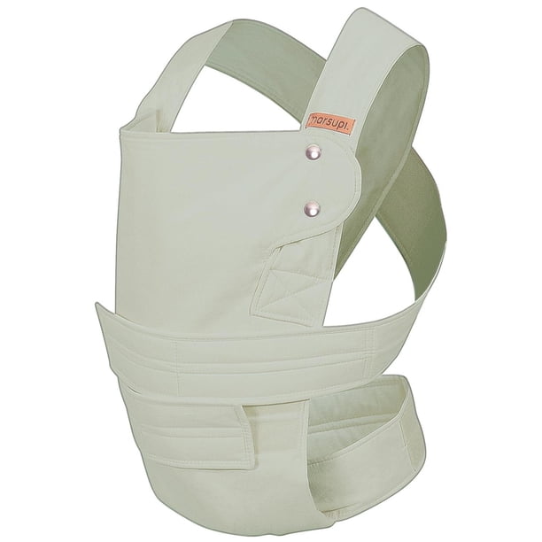 Portabebés Marsupi Breeze Verde Pistache Algodón Orgánico y Lino Ajustable Talla L
