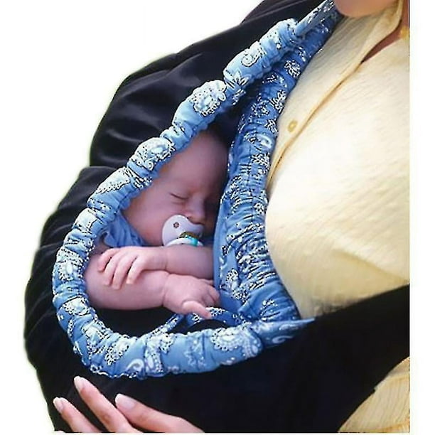 Portabebes para ninos bolsa para envolver a los ninos bolsa de lactancia transporte frontal para bebe recien nacido mochila con cabestrillo Walmart en linea