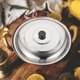 thumbnail image 4 of GOOHOCHY Tapa de olla de acero inoxidable, tapa de sartén doméstica, tapa de wok con perilla, tapa redonda para olla, 4 of 7
