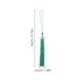 thumbnail image 2 of 10pcs Decorativo 2021 Sombrero de graduación académico Borla Temporada de graduación Gorra de doctor Borla Borla de honor (Verde), 2 of 7