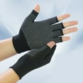 thumbnail image 4 of Pack of 10 Ventilated Fingerless Gloves Antislip Grip Packing Moving Activity, 4 of 15