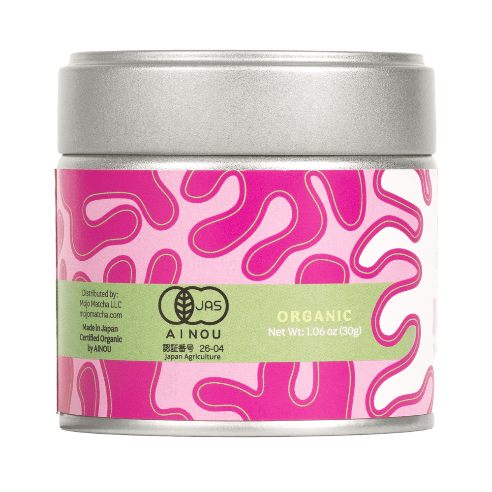 Mojo Matcha Ceremonial Grade Matcha Powder Organic Matcha Ceremonial Grade Japanese Matcha Tea Powder Organic - Okumidori Cultivar - 1.06 oz (Okumidori)