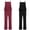 Black, variant on CHUMUD Women's 2 Piece Outfits Summer Bow Lace Up Ruffle Tube Top and Pants Sets Vacation Matching Loungewear Set Casual Going Out