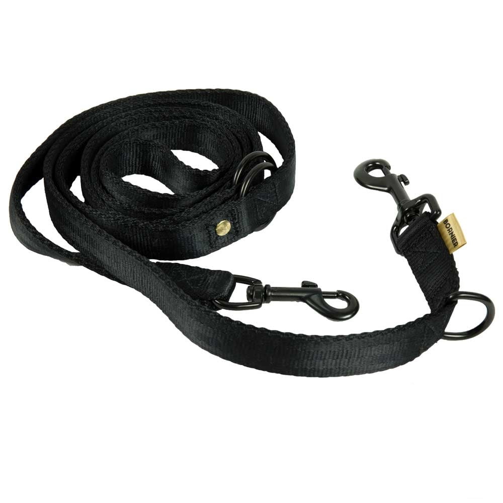 BORNIER Dog Leash Coupler and Double Dog Walker Smooth Multifunction