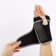 thumbnail image 7 of Wrist Brace for Carpal Tunnel Relief Night Support with Soft Pad, Hand Brace  for Women Men Work, Adjustable Wrist Splint Fit Left Right Hand for Arthritis, Tendonitis, Right and Left Hand Gray, 7 of 7