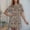 Khaki, variant on EazyTech Sleep Shirts for Women Short Sleeve Night Shirts for Sleeping Pullover Nightgown Soft Nightdress