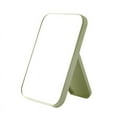 thumbnail image 1 of Miroir de Maquillage de Bureau, Miroir de Maquillage Pliable Simple Portable Miroir Princesse Miroir Carré Miroir de Maquillage Petit Miroir avec Support pour Femmes Beige, 1 of 8