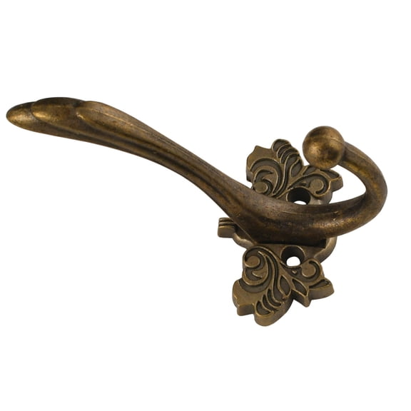 Heavy Duty Wall Hook Decorative Wall Hook Brass Towel Hook Bathroom Hardware for Hanging Coats Towels Purses in Bathroom Bedroom Entryway and Kitchen