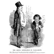 Benjamin Disraeli (1804-1881). /N1St Earl Of Beaconsfield. English Statesman And Writer. English Cartoon, 1847, After Disraeli Assumed The