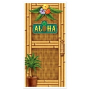 Beistle Aloha Door Cover Luau Curtains (Case of 12)