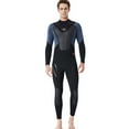 thumbnail image 3 of Traje de neopreno de cuerpo entero de 3 mm para hombres con traje de buceo con cremallera trasera pa Abanopi Traje de neopreno, 3 of 7