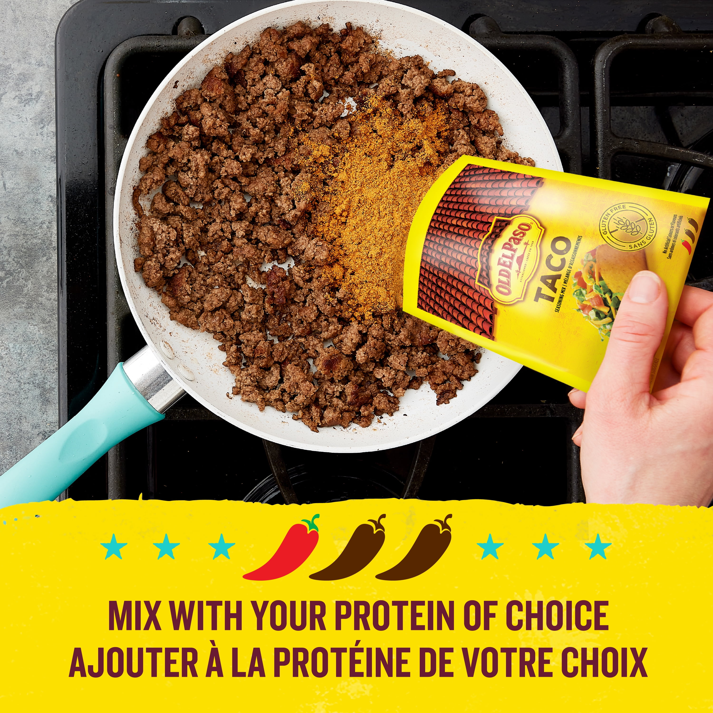 Old El Paso Mélange d'Assaisonnement Pour Tacos, 24 g 24g