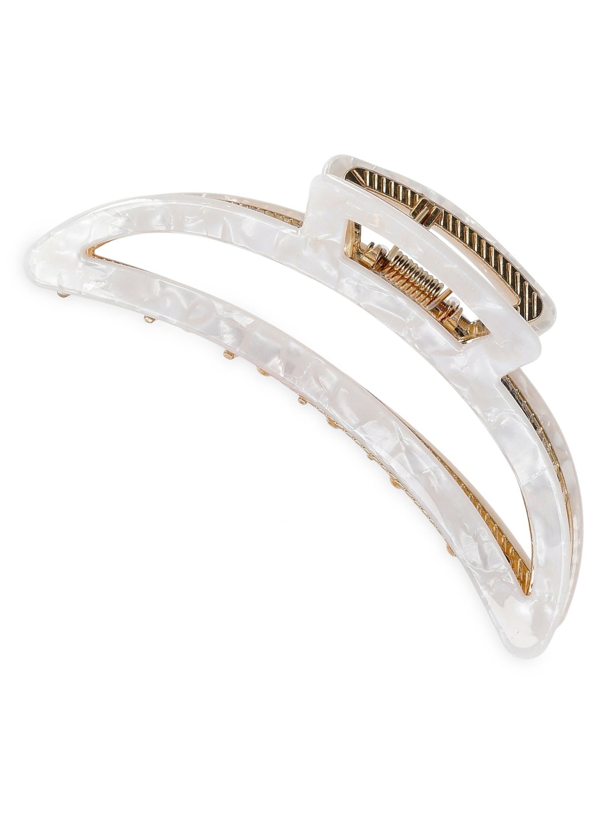 Time and Tru Women's Hair Claw Clips, 2-Pack