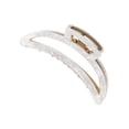 thumbnail image 3 of Time and Tru Women's Hair Claw Clips, 2-Pack, 3 of 4