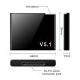 thumbnail image 4 of I-wave 30 Pin Bluetooth 5.1 Audio Receiver Music Mini Wireless Adapter For 30pin Analog Speaker, 4 of 5