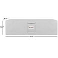 thumbnail image 3 of Afuera Living Contemporary 49" Fire Pit Protective Cover in Light Gray, 3 of 3