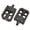 B, variant on 1 Pair Bike Pedals Sturdy High-power Shaft Core Non-slip Lightweight Wear-resistant Replacement Aluminum Alloy Body Cycling Riding Flat Pedals Cycling Equipment