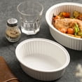 thumbnail image 4 of High Temperature Bowl Cheese Bake Plate Oven Use Microwave Plate Household Ceramic Baking Plate Baking Dish, 4 of 6